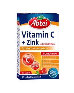 ABTEI Vitamin C plus Zink Lutschtabletten