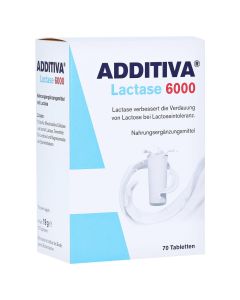 ADDITIVA Lactase 6000 Tabletten