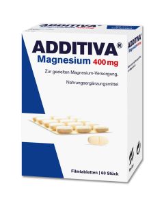 ADDITIVA Magnesium 400 mg Filmtabletten