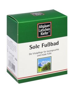 ALLGÄUER LATSCHENK. Sole Fussbad