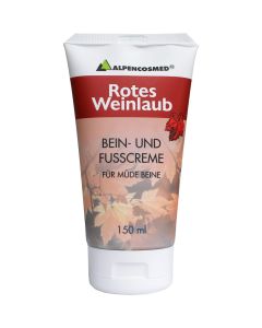 ALPENCOSMED Rotes Weinlaub Bein- und Fusscreme