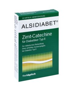 ALSIDIABET Zimt Catechine f.Diab.Typ II Kapseln