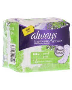 ALWAYS discreet Inkontinenz Binden small plus