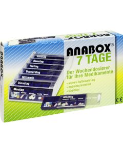 ANABOX 7 Tage Wochendosierer blau