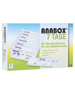 ANABOX 7 Tage Wochendosierer weiss