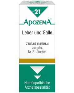 Apozema Complex Leber Und Galle Tropfen Nr. 21 - 5