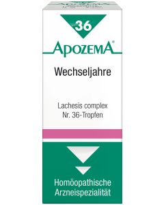 Apozema Wechseljahre-tropfen Nr. 36 - 50 Ml