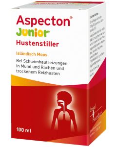 ASPECTON Junior Hustenstiller Isländisch Moos Saft