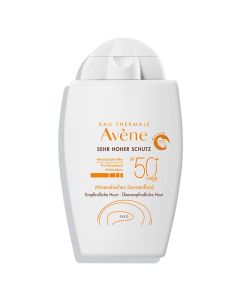 AVENE Mineralisches Sonnenfluid SPF 50+ ungetönt