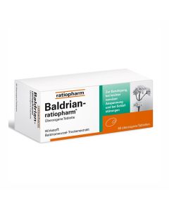 BALDRIAN-RATIOPHARM überzogene Tabletten