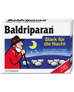 BALDRIPARAN Stark für die Nacht überzogene Tab.