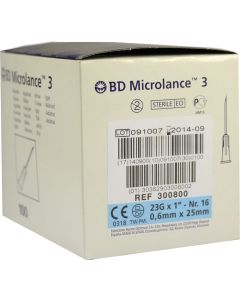 BD MICROLANCE Kanüle 23 G 1 0,6x25 mm