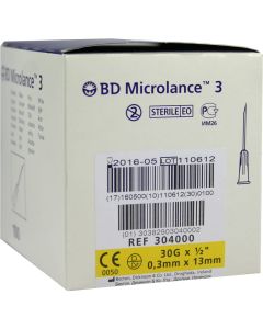 BD MICROLANCE Kanüle 30 G 1/2 0,29x13 mm