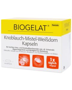 Biogelat Knoblauch-mistel-weiß