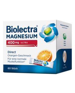 BIOLECTRA Magnesium 400 mg ultra Direct Orange