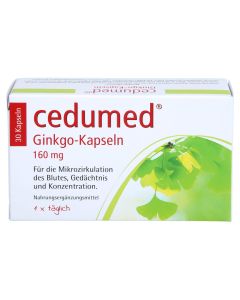 Cedumed Ginkgo Kapseln 160 Mg