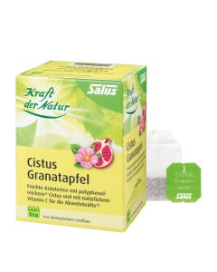 CISTUS GRANATAPFEL Tee Kraft der Natur Salus Fbtl.