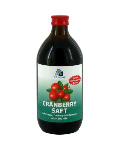 CRANBERRY SAFT 100% Frucht