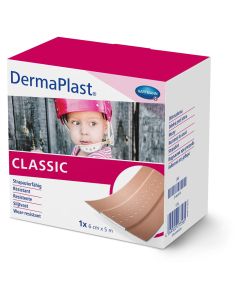 DERMAPLAST CLASSIC Wundpflaster 6 cmx5 m