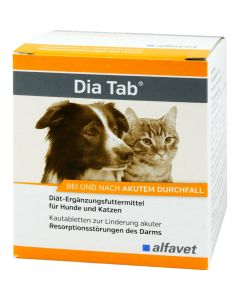 DIA TAB Kautabletten f.Hunde/Katzen