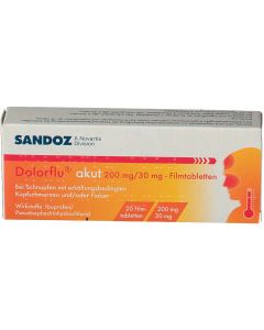 Dolorflu Akut 200 Mg/30 Mg - 20 Stk.