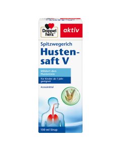 DOPPELHERZ Spitzwegerich Hustensaft V-150 ml