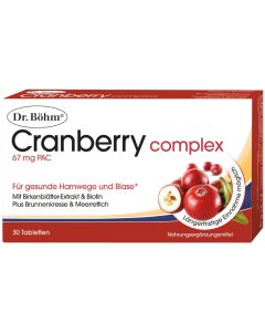 Dr. BÖhm Cranberry Complex - 30 Stk.