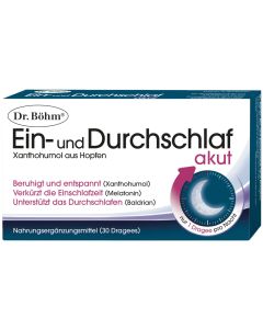 Dr. Böhm Ein- Und Durchschlaf Akut