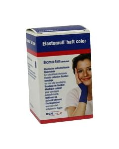 ELASTOMULL haft color 8 cmx4 m Fixierb.blau