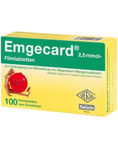 Emgecard 2,5 Mmol-filmtablette