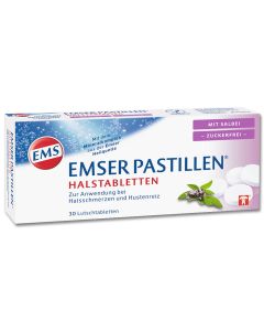 EMSER Pastillen mit Salbei zuckerfrei