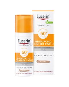 EUCERIN Sun CC Creme getönt mittel LSF 50+