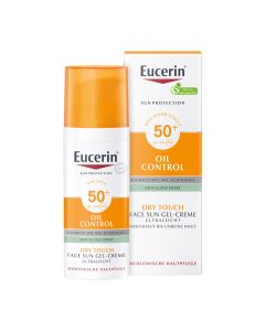 EUCERIN Sun Gel-Creme Oil Contr.Anti-Gl.Eff.LSF50+