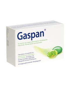 Gaspan Weichkapseln 90/50mg 42 St.