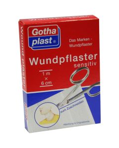 GOTHAPLAST Wundpfl.sensitiv 6 cmx1 m geschnitten