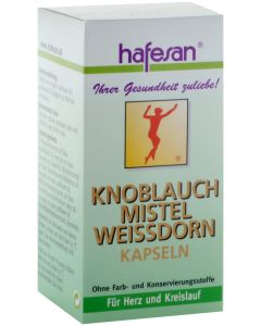 Hafesan Knoblauch + Mistel +weißdorn