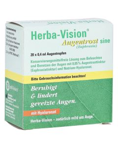 HERBA-VISION Augentrost sine Augentropfen