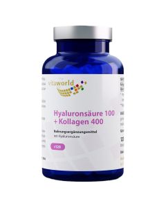 HYALURONSÄURE 100+Kollagen 400 Kapseln