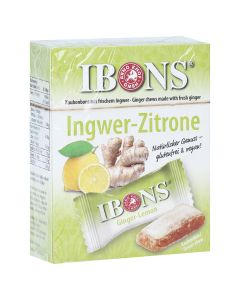 IBONS Ingwer Zitrone Box Kaubonbons
