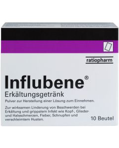 Influbene Erkältungsgetränk - 10 Btl.