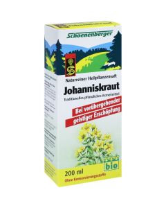 JOHANNISKRAUT SAFT Schoenenberger