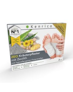 Kenrico Zeo Kräuterpflaster Mit Aktiviertem Zeolit