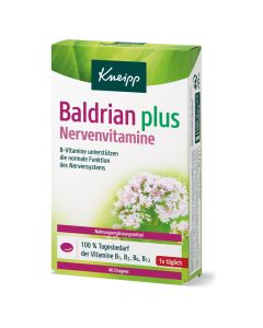 KNEIPP Baldrian plus Nervenvitamine Dragees