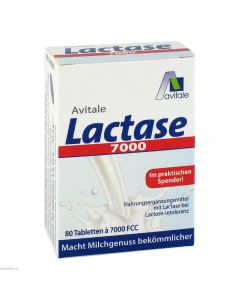 LACTASE 7.000 FCC Tabletten im Spender