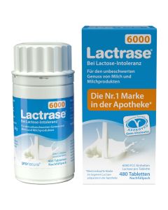 LACTRASE 6.000 FCC Tbl.Klickspender Nachfüllpack