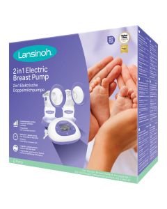 LANSINOH 2in1 elektrische Milchpumpe