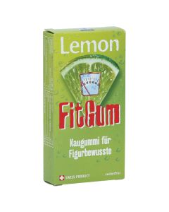 LEMON FITGUM L-Carnitin Kaugummi
