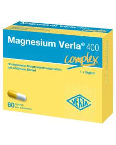 MAGNESIUM VERLA 400 Kapseln