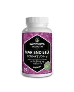 MARIENDISTEL 500 mg Extrakt hochdosiert vegan Kps.