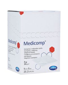 MEDICOMP Kompressen 5x5 cm steril